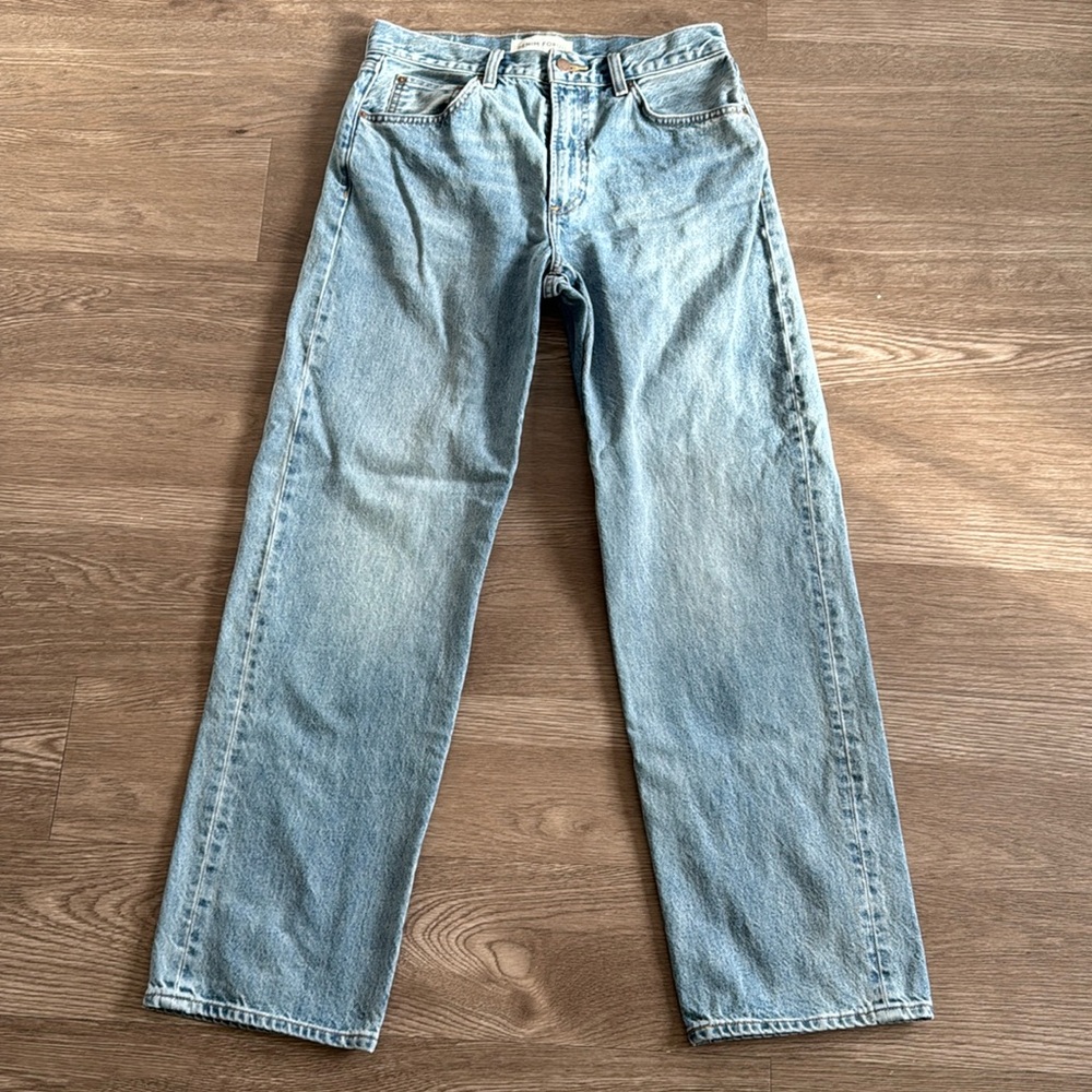 Aritzia Denim Forum The '90s Marlo Hi-Rise Baggy Jean Size 28